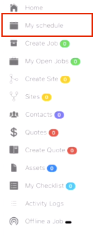 mobile schedule