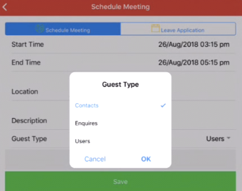 Meeting guest